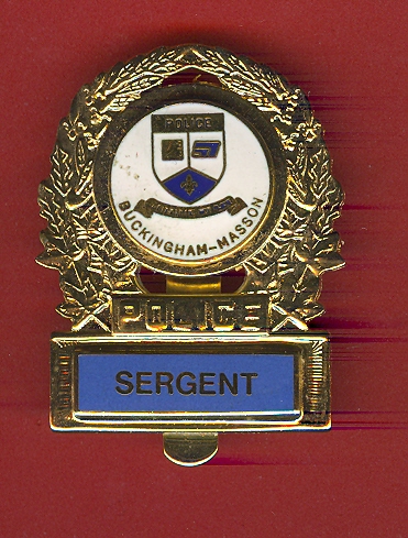 Police Badge Freshie -  Canada